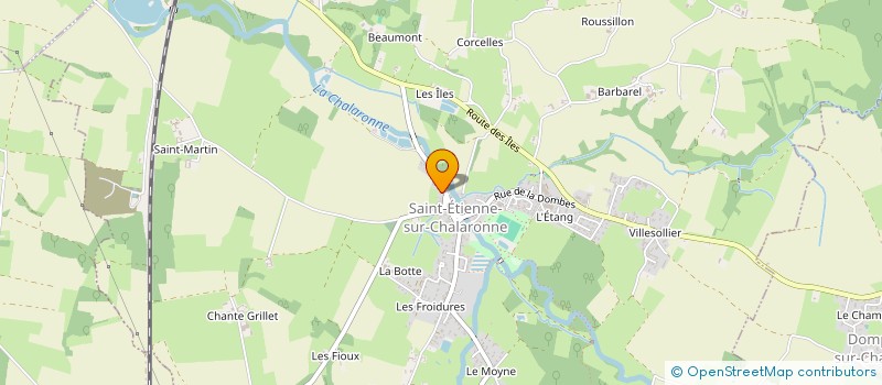 localisation de l'entreprise MADAME CAMILLE JARRU  BELLEVILLE-EN-BEAUJOLAIS