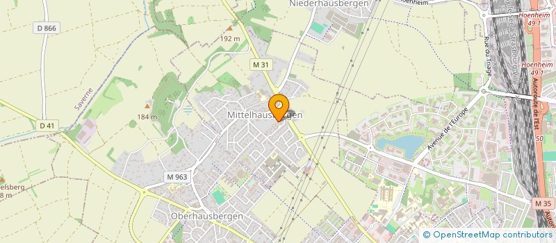 localisation de l'entreprise MADAME CAMILLE JEANNEAU  MITTELHAUSBERGEN