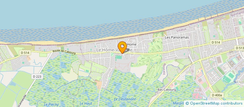 localisation de l'entreprise MADAME CAMILLE JEHANNO-DESRUELLE  VARAVILLE