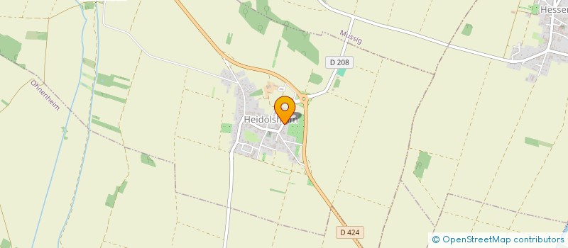 localisation de l'entreprise MADAME CAMILLE JEHL  HEIDOLSHEIM