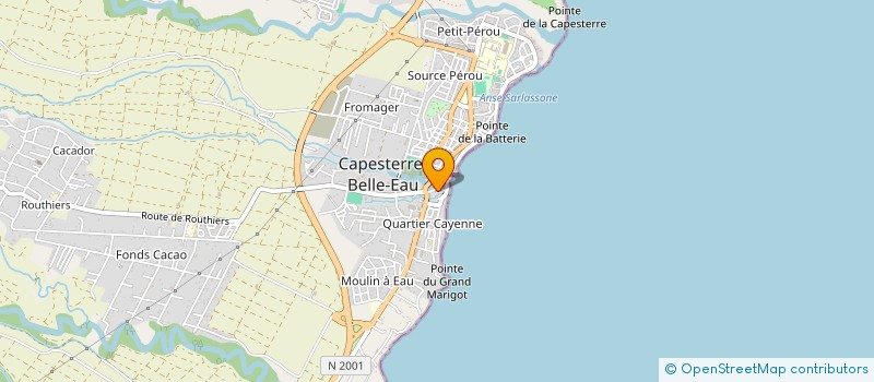 localisation de l'entreprise MADAME CAMILLE JERPAN à CAPESTERRE-BELLE-EAU