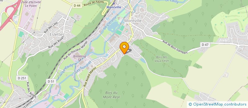 localisation de l'entreprise MADAME CAMILLE JOBIN à MONTVILLE