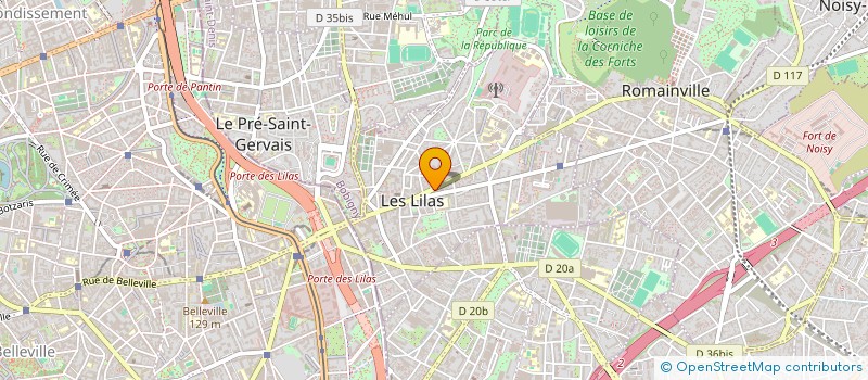 localisation de l'entreprise MADAME CAMILLE JOCHAUD DU PLESSIX à LES LILAS