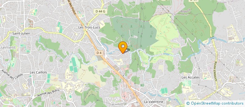 localisation de l'entreprise MADAME CAMILLE JONAS  MARSEILLE