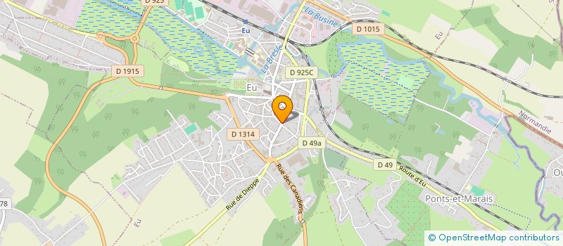 localisation de l'entreprise MADAME CAMILLE JOSSE  LE CONQUET