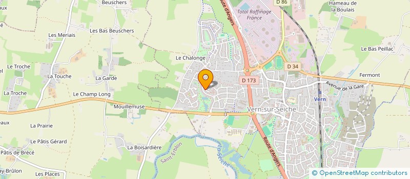 localisation de l'entreprise MADAME CAMILLE JOULAUD  RENNES