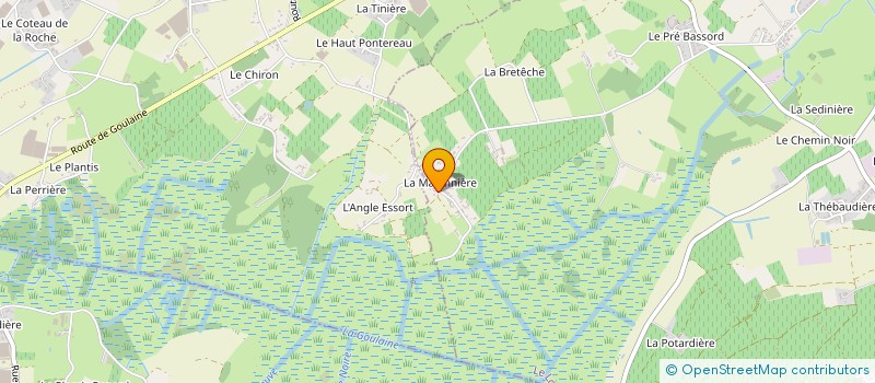 localisation de l'entreprise MADAME CAMILLE JOUNIN  LE LOROUX-BOTTEREAU