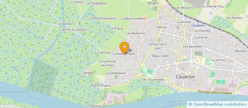 localisation de l'entreprise MADAME CAMILLE JOYEUX à COUERON