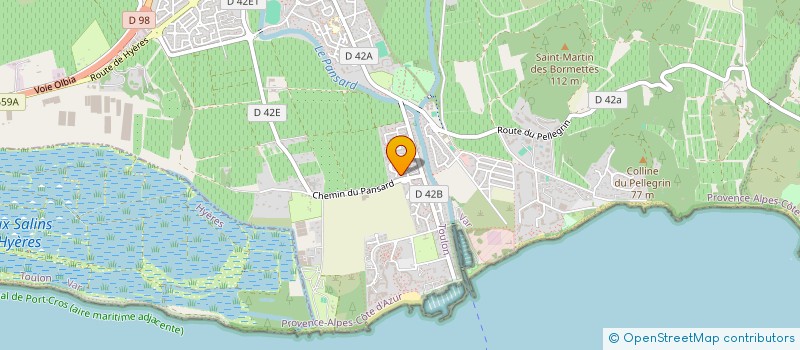 localisation de l'entreprise MADAME CAMILLE JUILLAN à HYERES