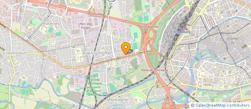 localisation de l'entreprise MADAME CAMILLE JURAS à STRASBOURG