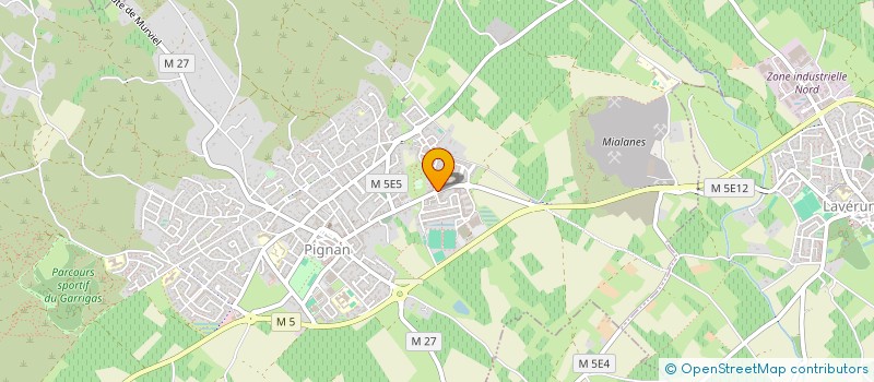 localisation de l'entreprise MADAME CAMILLE KABELIS  PIGNAN
