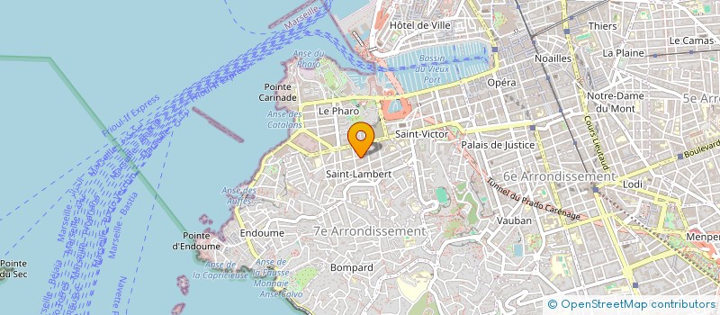 localisation de l'entreprise MADAME CAMILLE KASMAN-FEIN à MARSEILLE