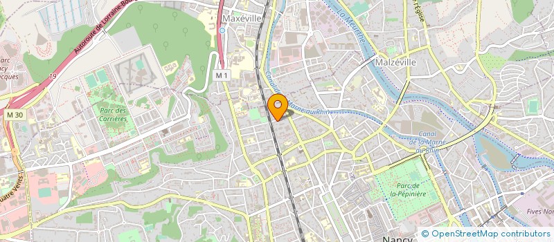 localisation de l'entreprise MADAME CAMILLE KIEFFER  NANCY