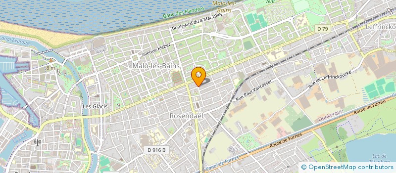 localisation de l'entreprise MADAME CAMILLE KIEKEN à DUNKERQUE