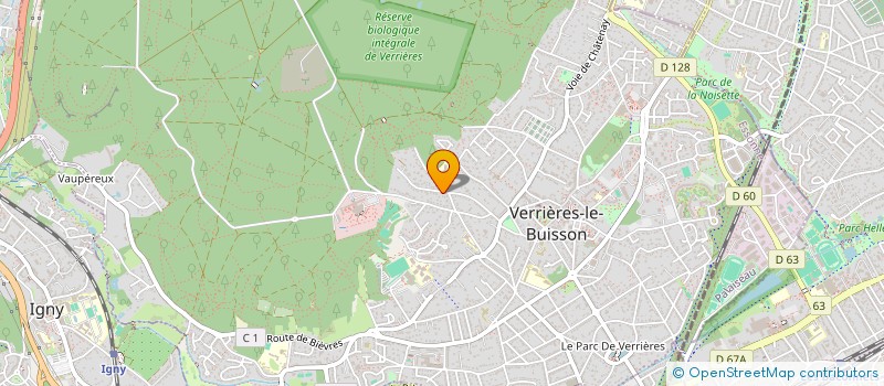 localisation de l'entreprise MADAME CAMILLE KLOBOUKOFF  VERRIERES-LE-BUISSON