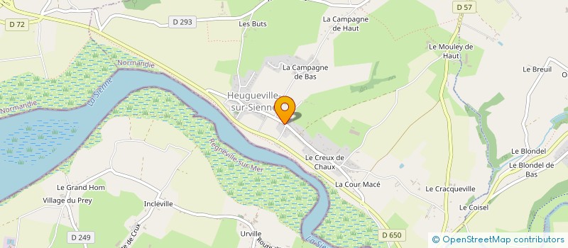 localisation de l'entreprise MADAME CAMILLE KOZIOL  GOUVILLE-SUR-MER