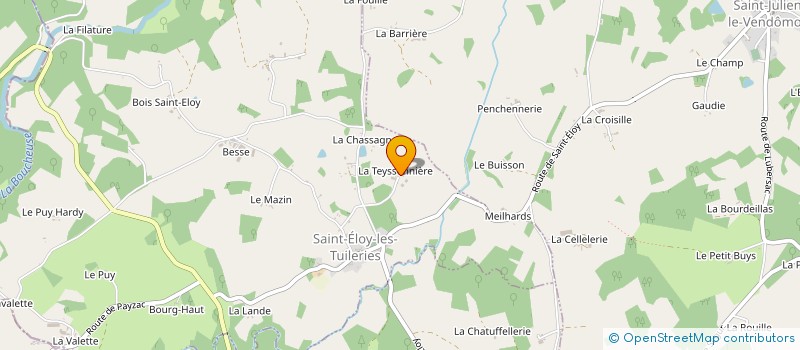 localisation de l'entreprise MADAME CAMILLE KRISFALUSI  SAINT-ELOY-LES-TUILERIES