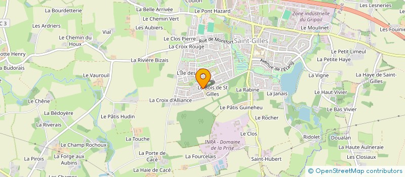 localisation de l'entreprise MADAME CAMILLE LA GAL  SAINT-GILLES