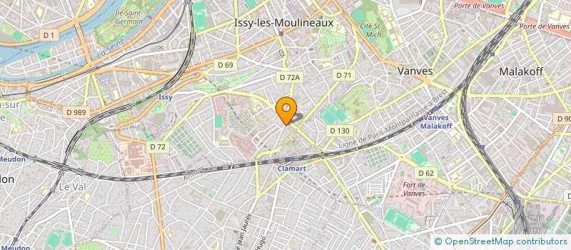 localisation de l'entreprise MADAME CAMILLE LABAYE à ISSY-LES-MOULINEAUX