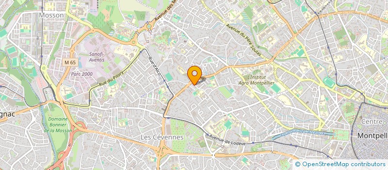 localisation de l'entreprise MADAME CAMILLE LACANAU à MONTPELLIER