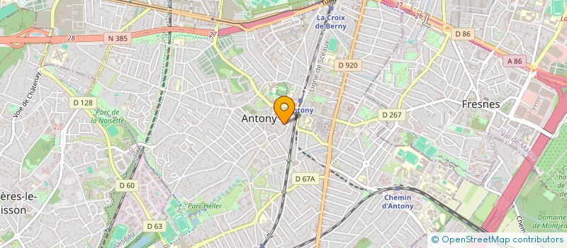 localisation de l'entreprise MADAME CAMILLE LACOMME à ANTONY