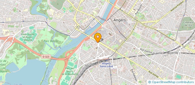 localisation de l'entreprise MADAME CAMILLE LACOUR à ANGERS