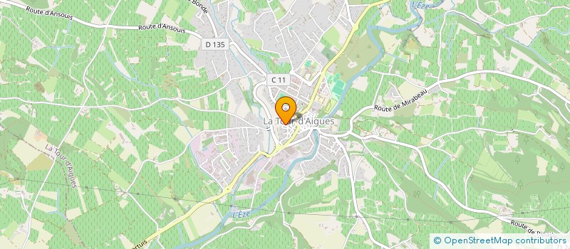 localisation de l'entreprise MADAME CAMILLE LADREY  LA TOUR-D'AIGUES