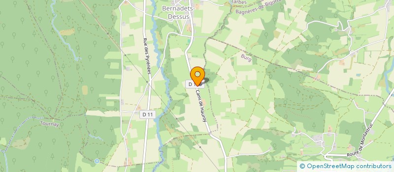 localisation de l'entreprise MADAME CAMILLE LALANNE  POUYASTRUC