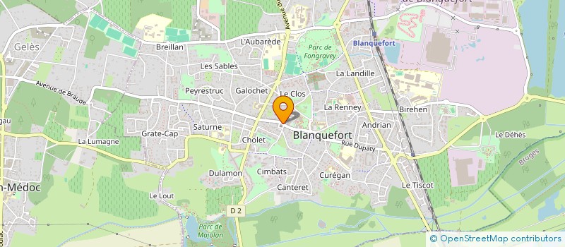 localisation de l'entreprise MADAME CAMILLE LAMARQUE à BLANQUEFORT