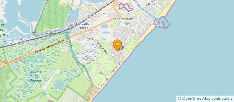 localisation de l'entreprise MADAME CAMILLE LAMOUR  PEZENAS