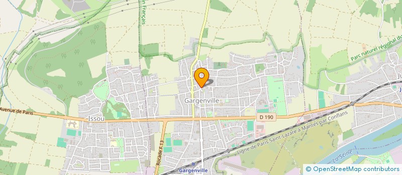 localisation de l'entreprise MADAME CAMILLE LAMPIN  GARGENVILLE