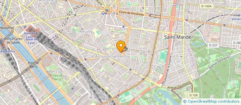 localisation de l'entreprise MADAME CAMILLE LANFRANCHI  PARIS