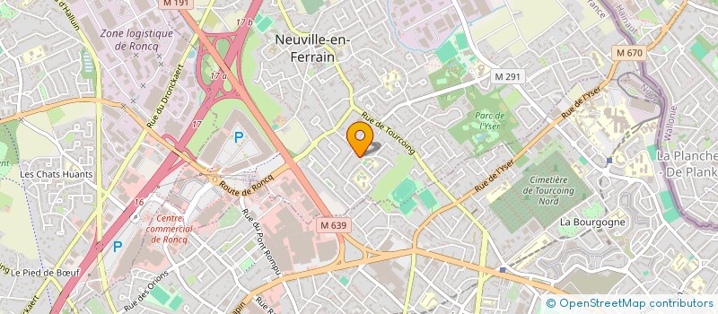 localisation de l'entreprise MADAME CAMILLE LANGRAND à NEUVILLE-EN-FERRAIN