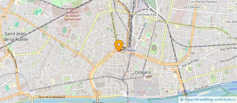 localisation de l'entreprise MADAME CAMILLE LAPOINTE à ORLEANS