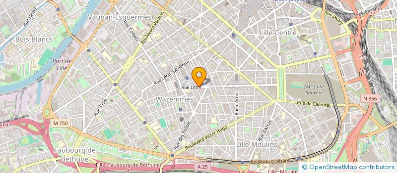 localisation de l'entreprise MADAME CAMILLE LAPRADE à LILLE