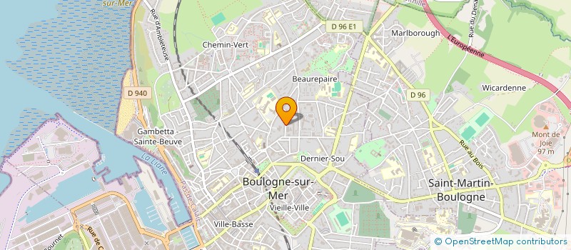 localisation de l'entreprise MADAME CAMILLE LARDE  SAINT-MARTIN-BOULOGNE