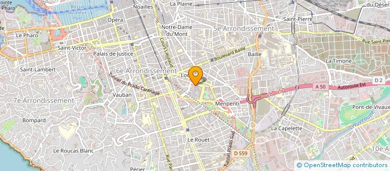 localisation de l'entreprise MADAME CAMILLE LAROCHE à MARSEILLE
