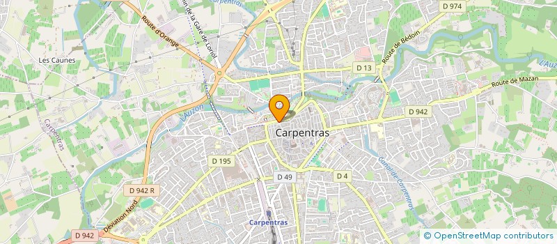 localisation de l'entreprise MADAME CAMILLE LAROUSSE  CARPENTRAS