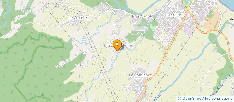 localisation de l'entreprise MADAME CAMILLE LAUGIER  SAINT-BENOIT