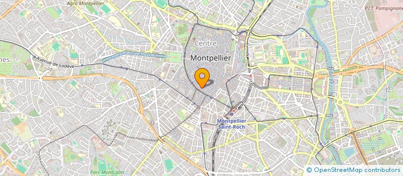 localisation de l'entreprise MADAME CAMILLE LAURENT à MONTPELLIER