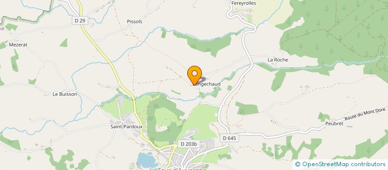 localisation de l'entreprise MADAME CAMILLE LAURENT  TAUVES