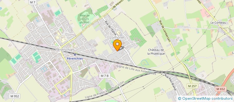 localisation de l'entreprise MADAME CAMILLE LAURICELLA  LOMPRET