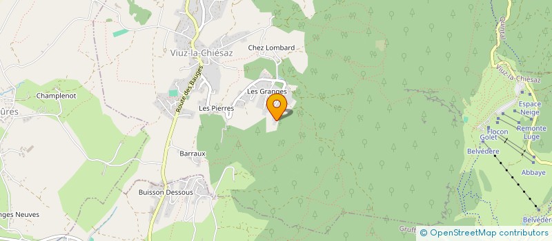 localisation de l'entreprise MADAME CAMILLE LAVIGNE DELVILLE  VIUZ-LA-CHIESAZ