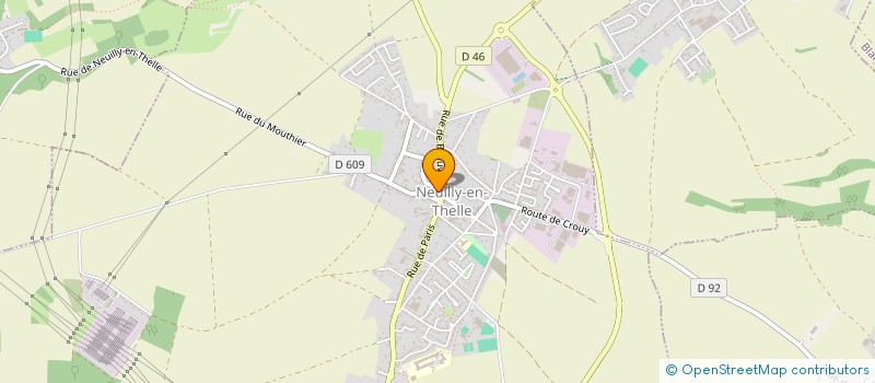 localisation de l'entreprise MADAME CAMILLE LAVOGEZ  NEUILLY-EN-THELLE