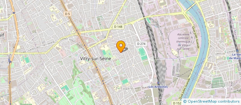 localisation de l'entreprise MADAME CAMILLE LE BIGOT à VITRY-SUR-SEINE
