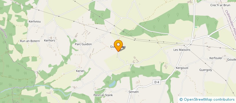 localisation de l'entreprise MADAME CAMILLE LE BOURDONNEC  SAINT-FIACRE