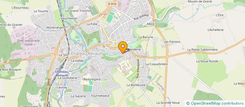 localisation de l'entreprise MADAME CAMILLE LE BRETON  LE BOULAY