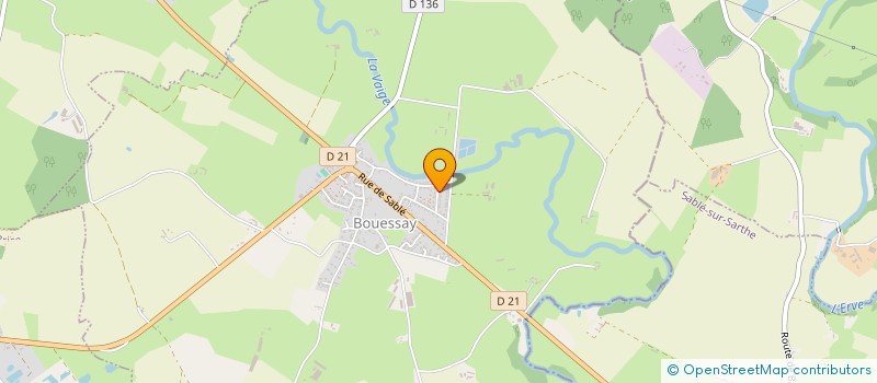 localisation de l'entreprise MADAME CAMILLE LE CHAPELAIN  BOUESSAY