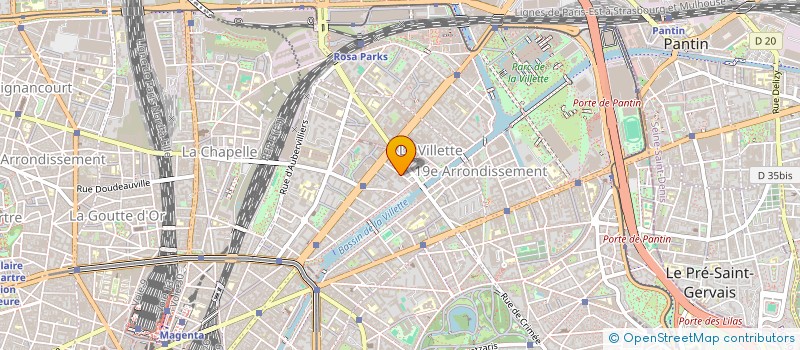 localisation de l'entreprise MADAME CAMILLE LE DOZE  PARIS