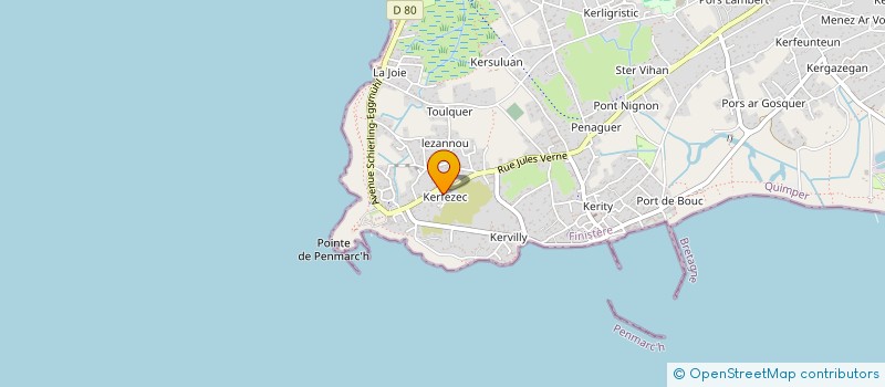 localisation de l'entreprise MADAME CAMILLE LE FLOCH à PENMARCH